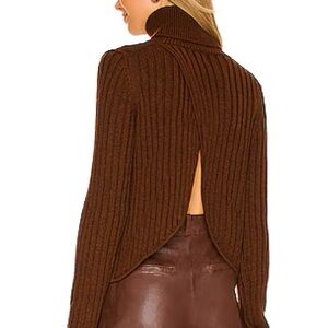 Revolve Brown turtleneck